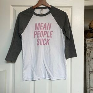 Bella Canvas Mean People Suck shirt